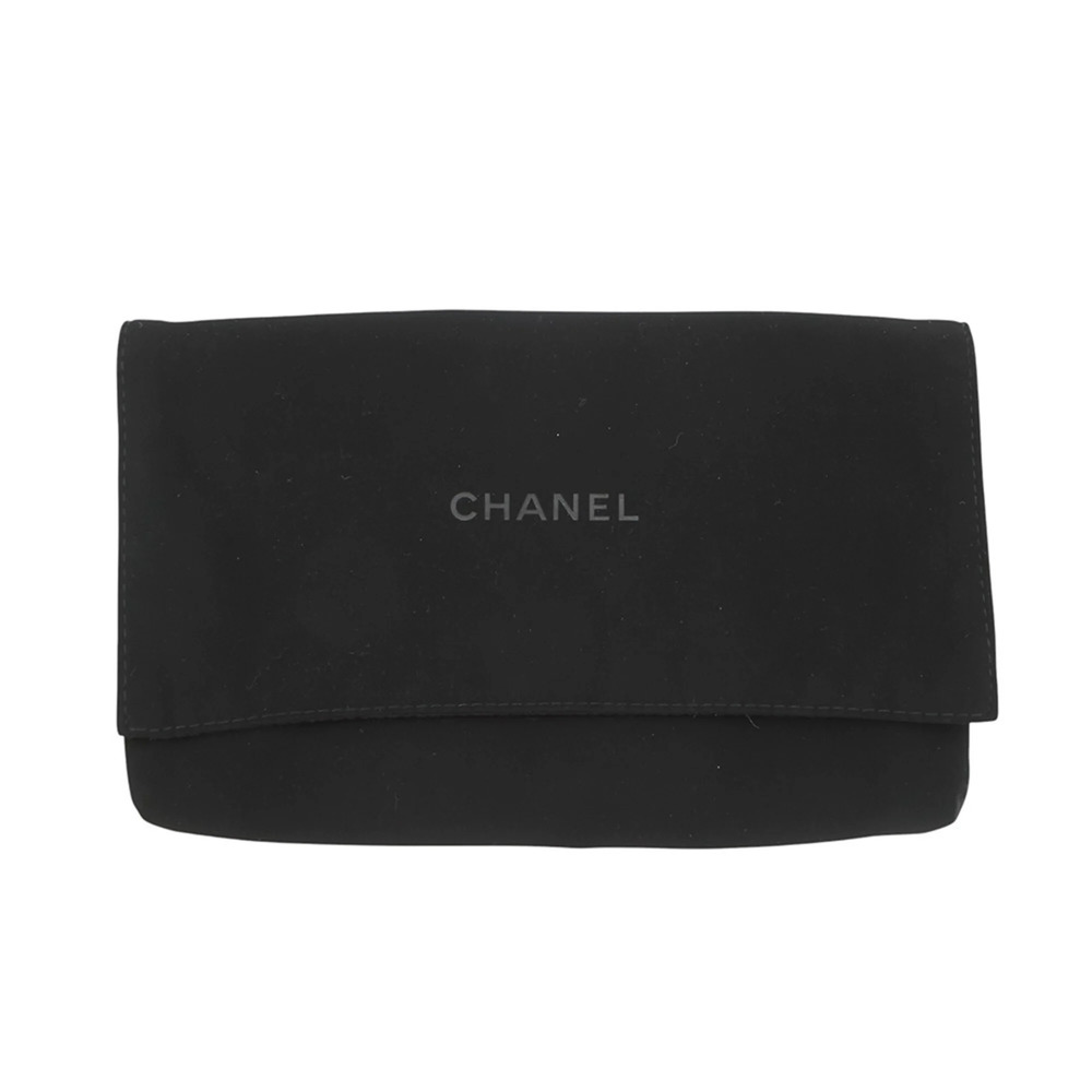 CHANEL White Caviar Leather Logo Wallet - Picture 13 of 13